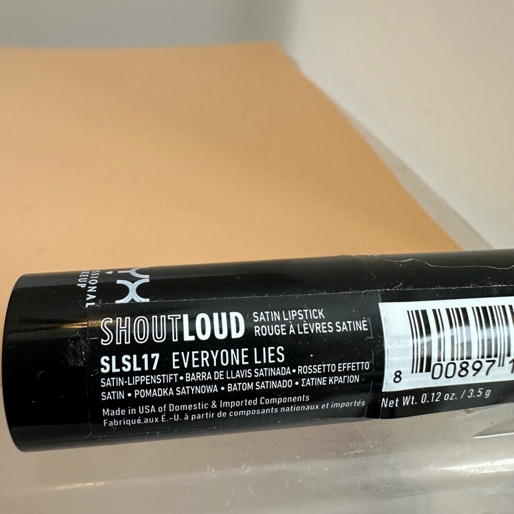 🩷5/$10 NYX Lipstick Everyone Lies - Picture 3 of 5